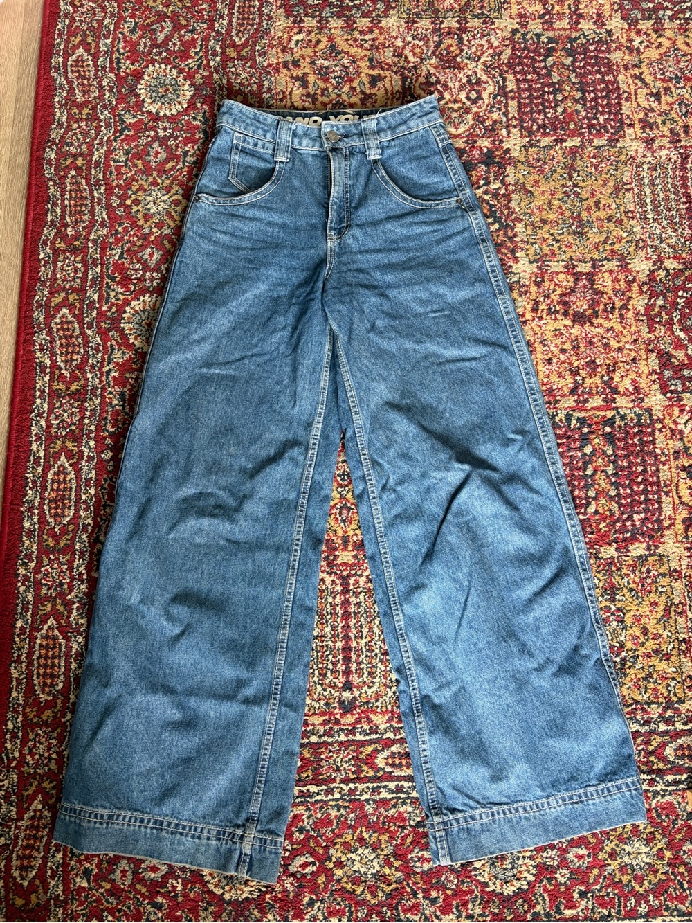 A.LAB Analog Blue Rave Jeans - Picture 2 of 5